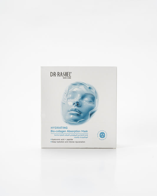 DR RASHEL Hydrating Bio-Collagen Absorption Mask (Pack of 12) – Deep Hydration & Intense Rejuvenation