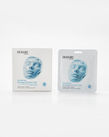 DR RASHEL Hydrating Bio-Collagen Absorption Mask (Pack of 12) – Deep Hydration & Intense Rejuvenation