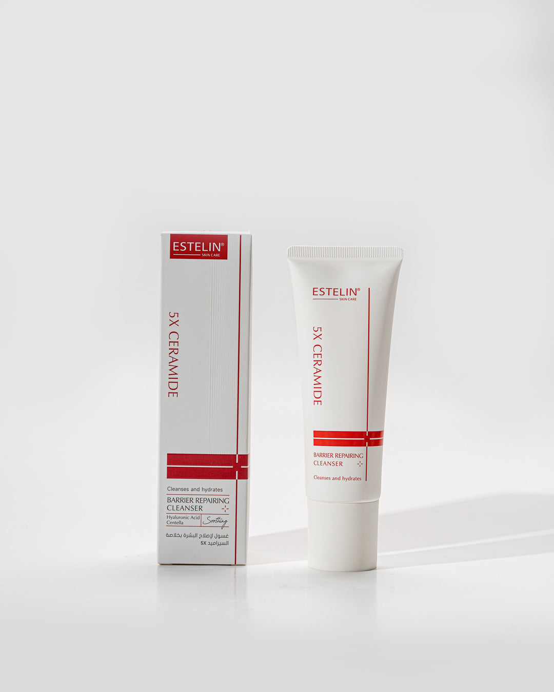 Estelin 5x Ceramide Barrier Repairing Cleanser – 120G