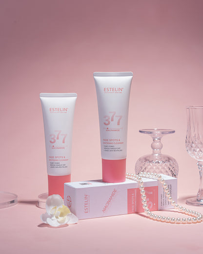 Estelin 377 Niacinamide Fade Spots & Whitening Face Cleanser