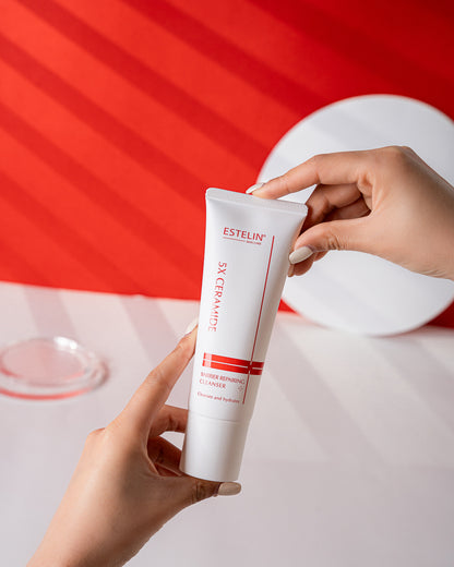 Estelin 5x Ceramide Barrier Repairing Cleanser – 120g