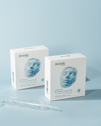 DR RASHEL Hydrating Bio-Collagen Absorption Mask (Pack of 12) – Deep Hydration & Intense Rejuvenation