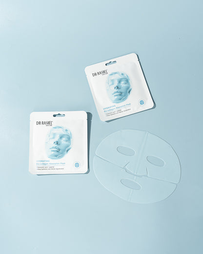 DR RASHEL Hydrating Bio-Collagen Absorption Mask (Pack of 12) – Deep Hydration & Intense Rejuvenation