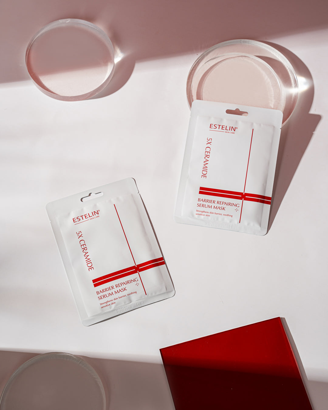 Estelin 5x Ceramide Barrier Repairing Serum Mask – 25G