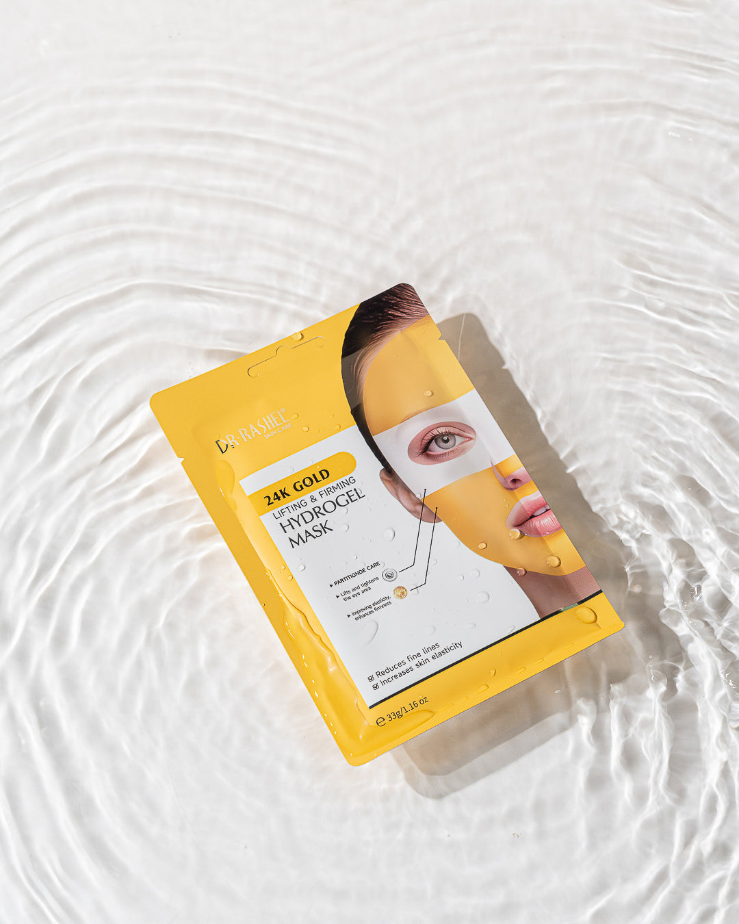 24K Gold Lifting & Firming Hydrogel Mask Pack of 12 – 33G