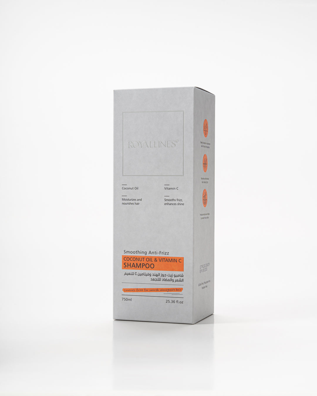 Royallines Smoothing Anti-Frizz Shampoo – 750ml