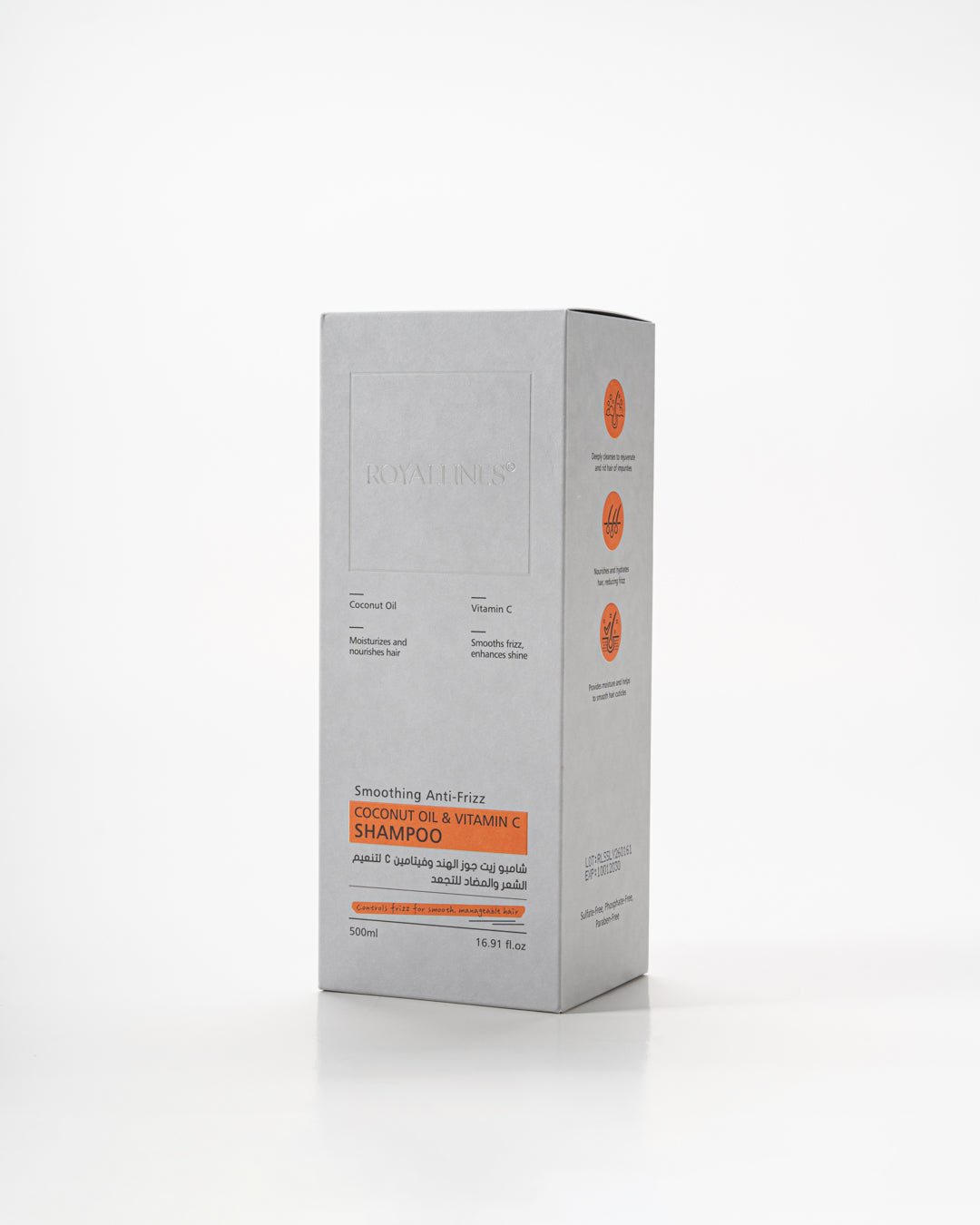 Royallines Smoothing Anti-Frizz Shampoo – 500ml