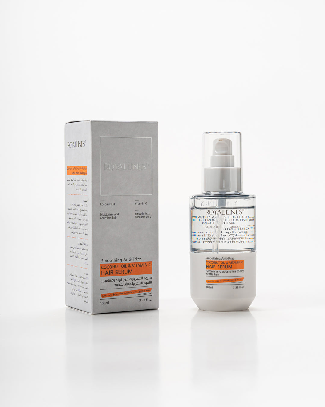 Royallines Smoothing Anti-Frizz Hair Serum – 100ml