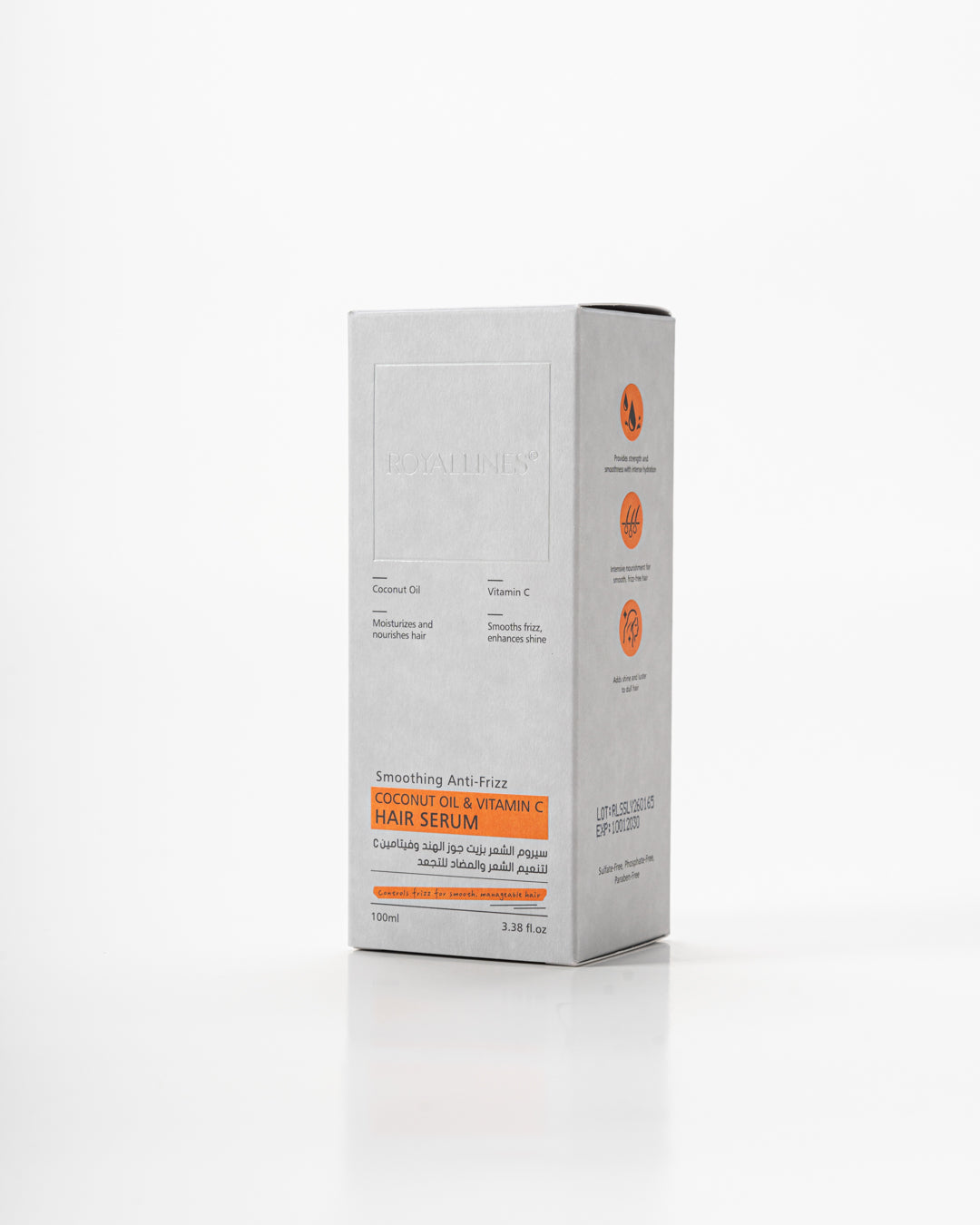 Royallines Smoothing Anti-Frizz Hair Serum – 100ml