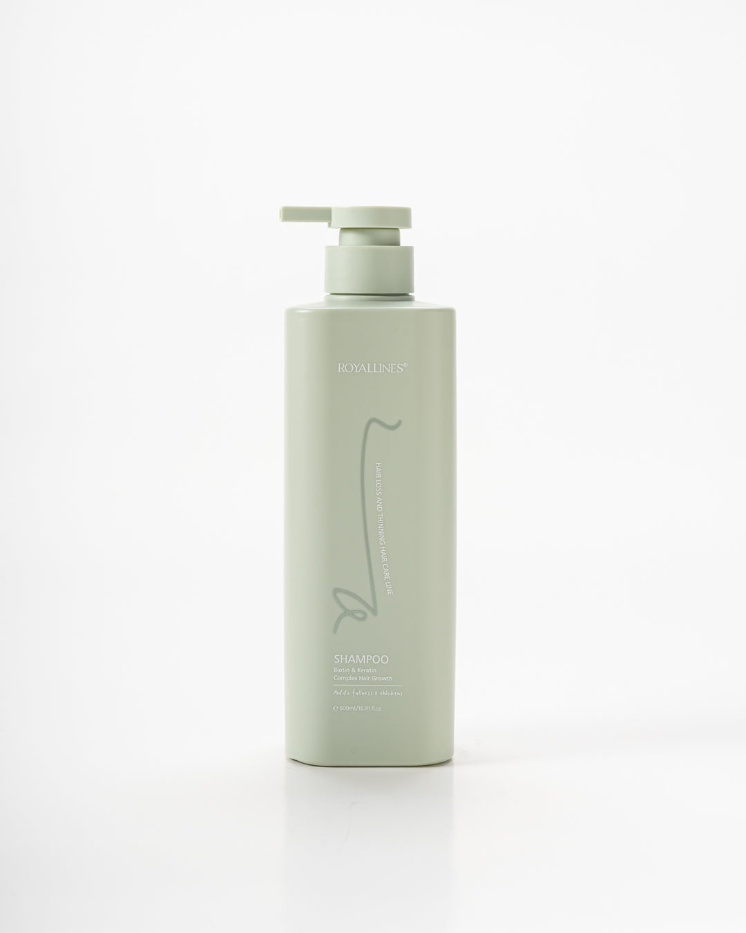 Royallines Curls & Waves Shampoo – 500ml | Biotin & Keratin for Curly & Wavy Hair