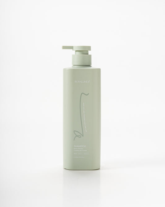 Royallines Curls & Waves Shampoo – 500ml | Biotin & Keratin for Curly & Wavy Hair