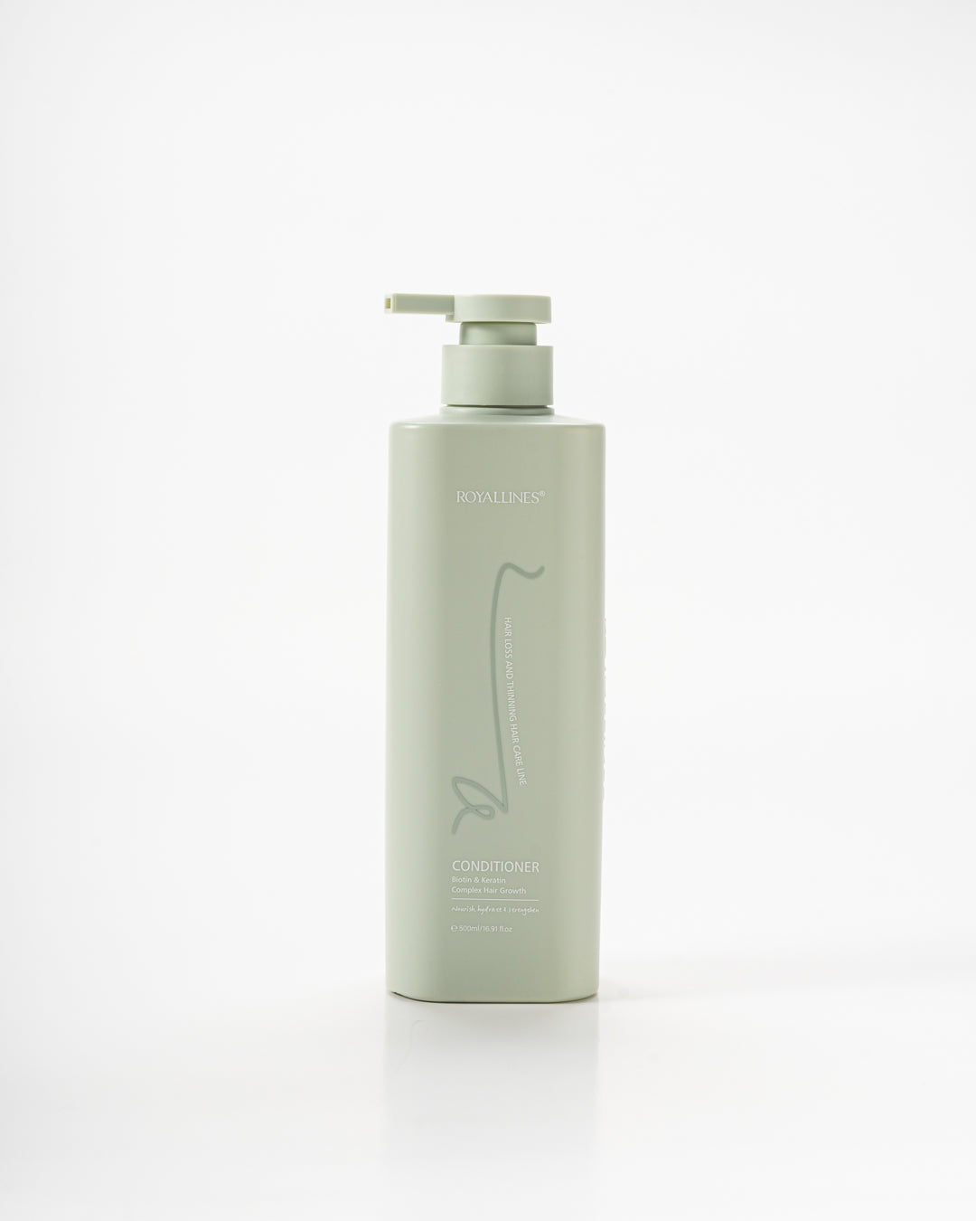 Royallines Curls & Waves Conditioner – 500ml | Biotin & Keratin for Curly & Wavy Hair