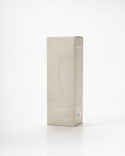 Royallines Hydra Volumizing Conditioner – 500ml | Collagen & Keratin for Fine & Flat Hair