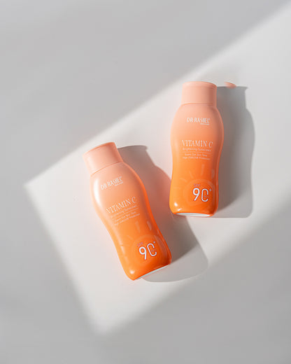 DR RASHEL Vitamin C Brightening Sunscreen SPF 90+ PA++ – High UVA/UVB Protection, Evens Out Skin Tone, Brightening Daily Sunblock