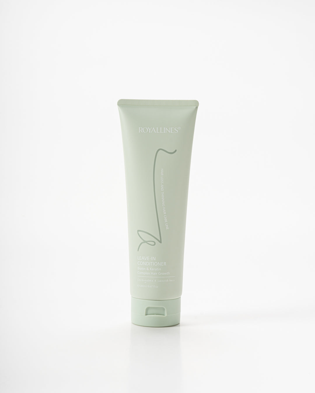 Royallines Curls & Waves Leave-In Conditioner – 280ml | Biotin & Keratin for Curly & Wavy Hair