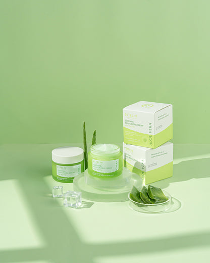 Estelin Soothing Moisturizing Cream with Tea Tree & Aloe Vera 50g