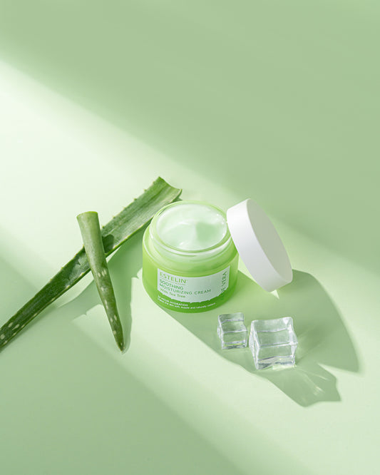 Estelin Soothing Moisturizing Cream with Tea Tree & Aloe Vera 50g