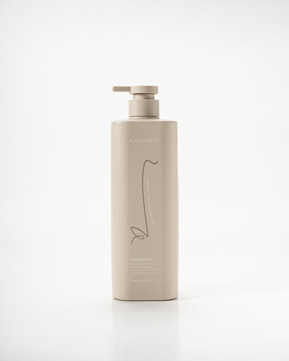 Royallines Hydra Volumizing Shampoo – 800ml | Collagen & Keratin for Fine & Flat Hair
