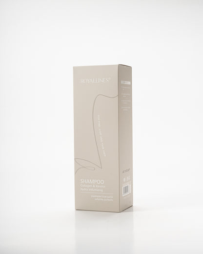 Royallines Hydra Volumizing Shampoo – 800ml | Collagen & Keratin for Fine & Flat Hair