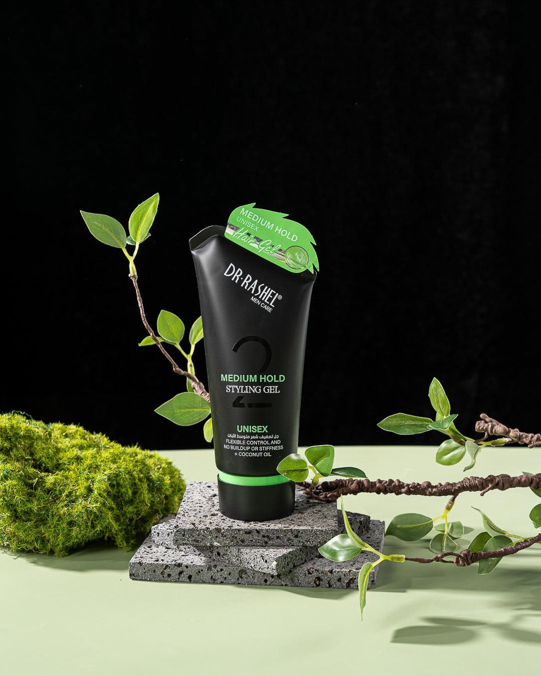 Medium Hold Styling Gel Unisex – 180G