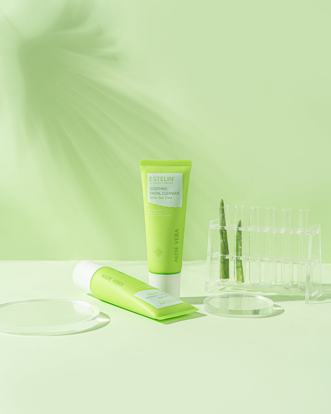 Estelin Soothing Facial Cleanser with Tea Tree & Aloe Vera 120g