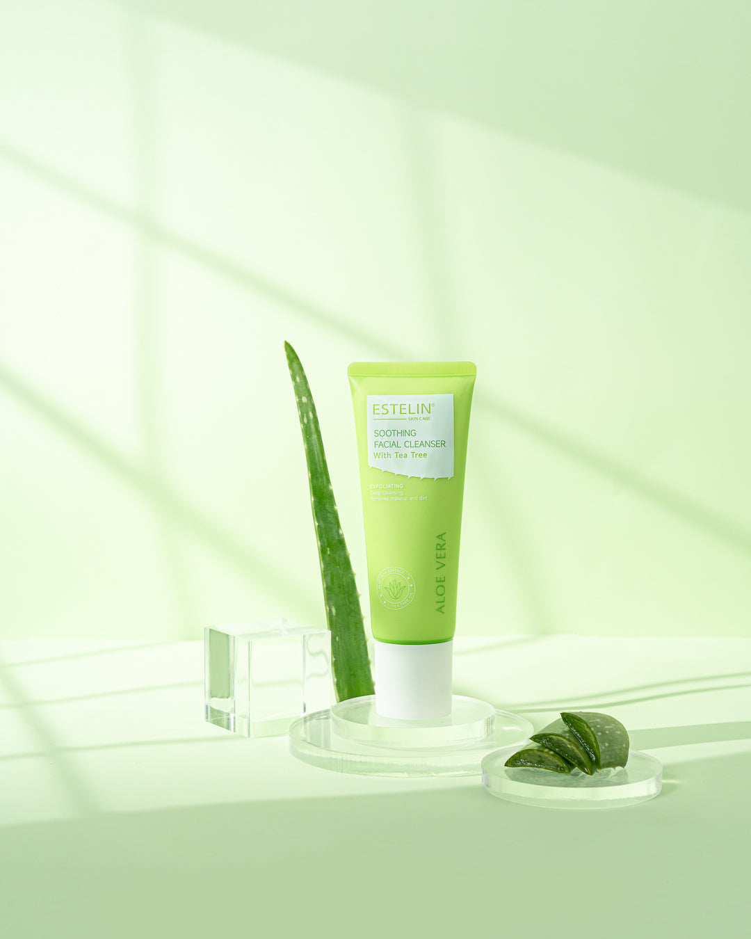 Estelin Soothing Facial Cleanser with Tea Tree & Aloe Vera 