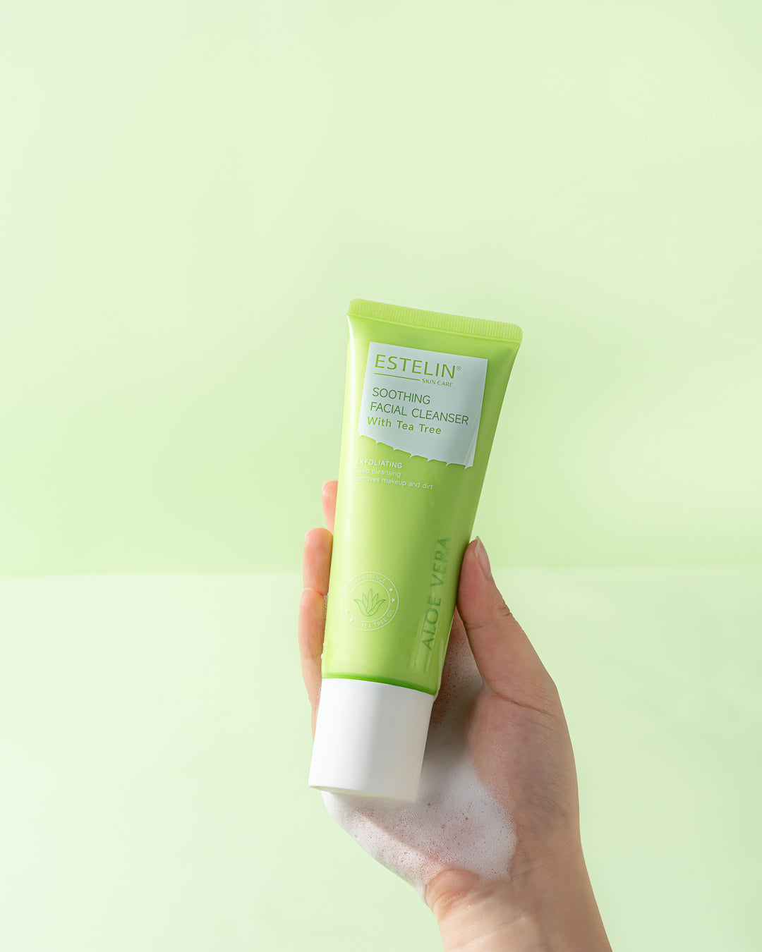 Estelin Soothing Facial Cleanser with Tea Tree & Aloe Vera 