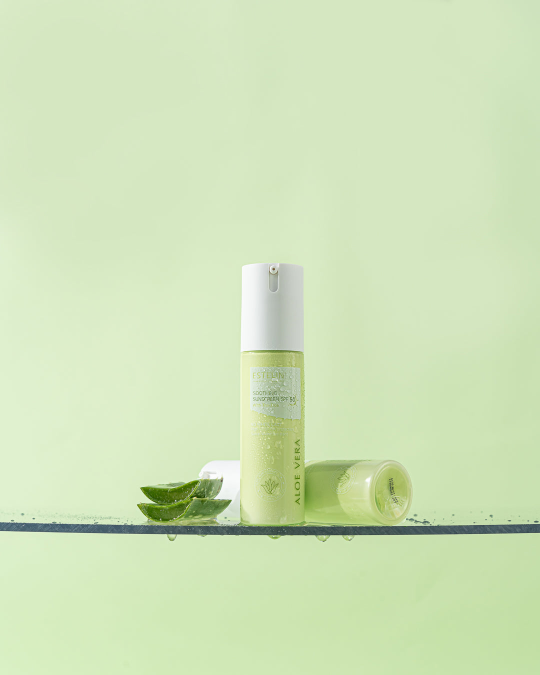 Estelin Soothing Sunscreen SPF 50 with Tea Tree & Aloe Vera 60g