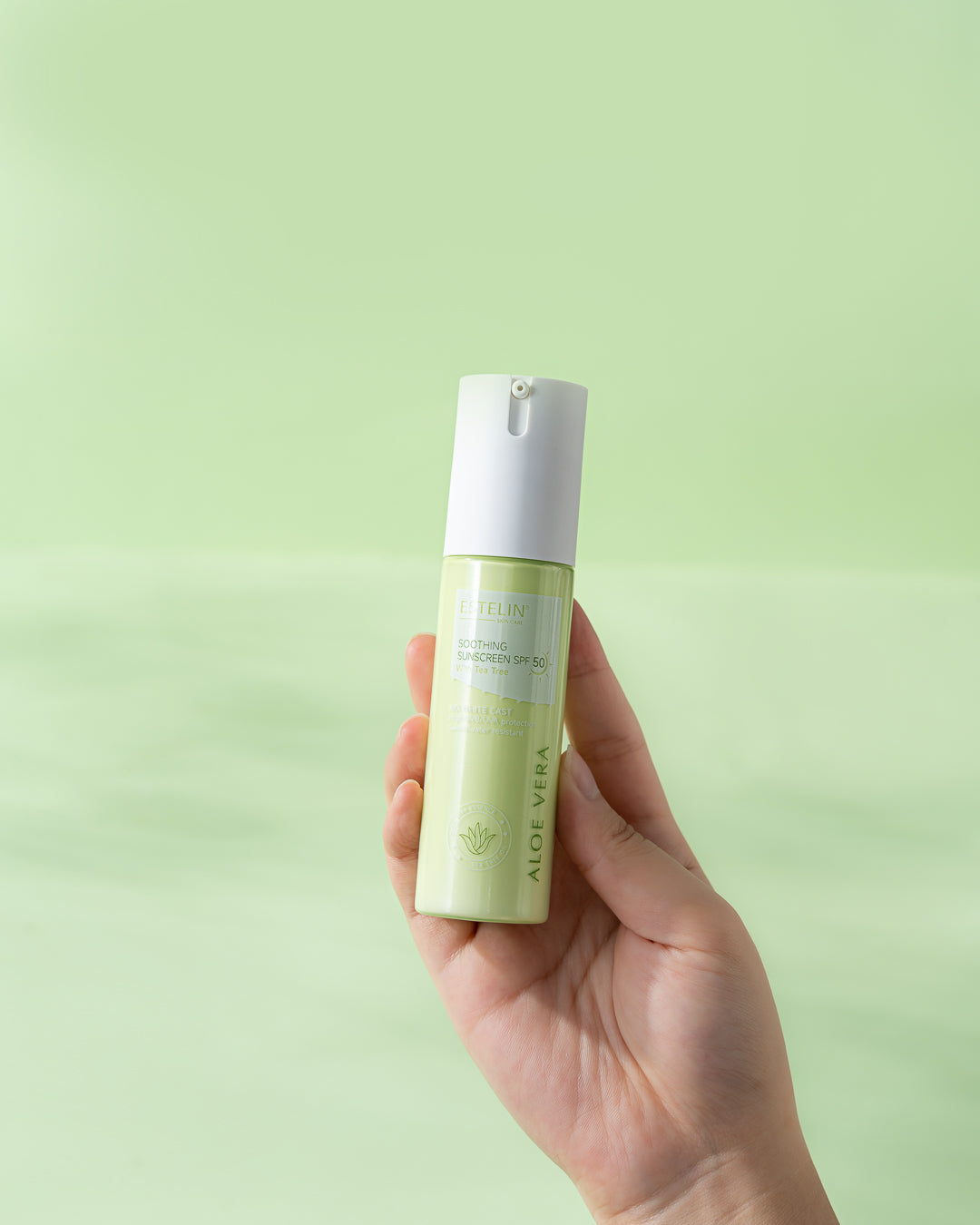 Estelin Soothing Sunscreen SPF 50 with Tea Tree & Aloe Vera 60g
