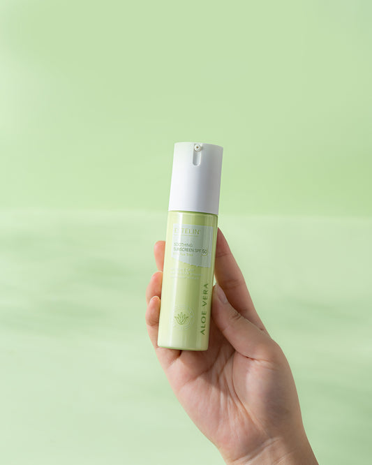 Estelin Soothing Sunscreen SPF 50 with Tea Tree & Aloe Vera 60g