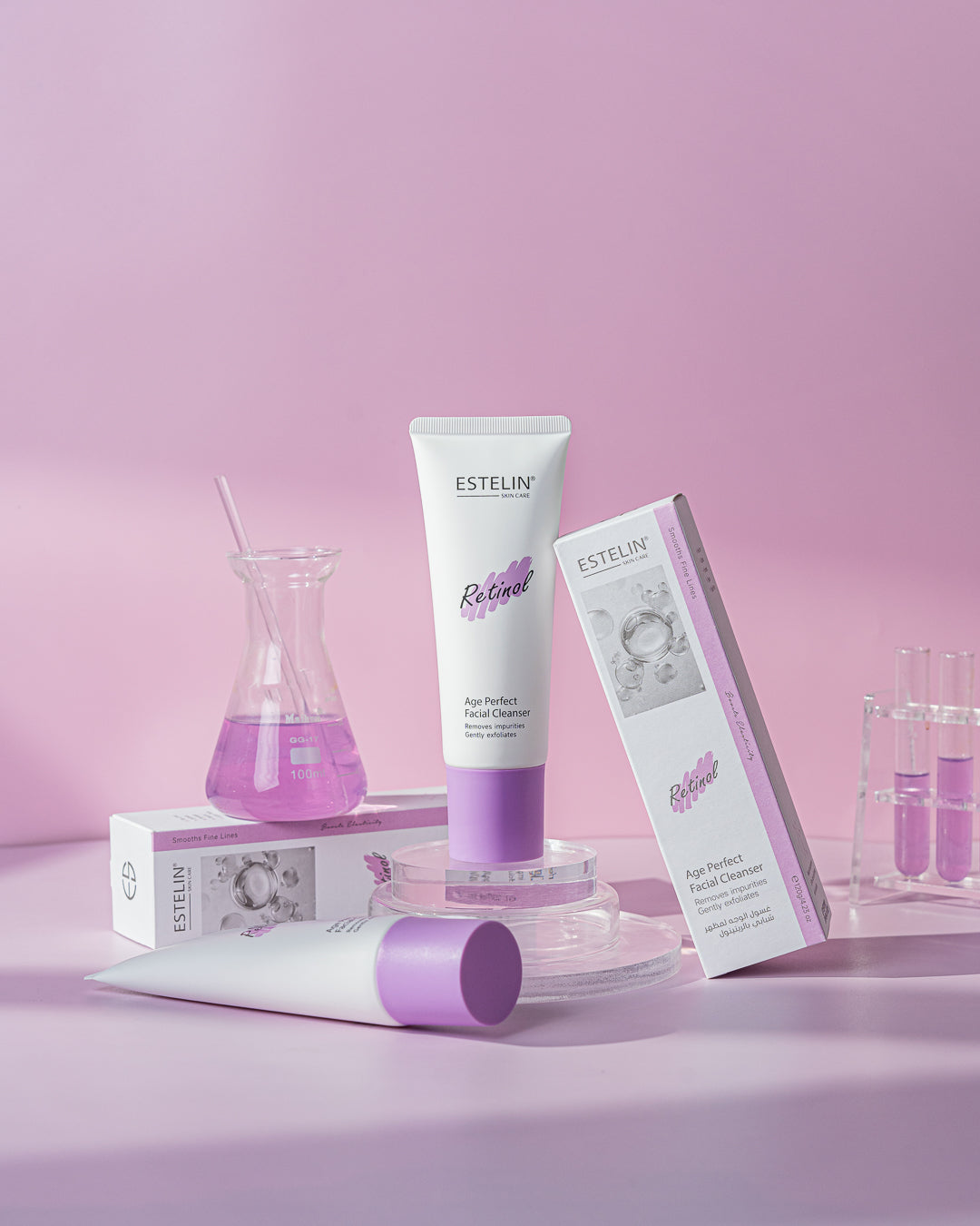 Estelin Retinol Age Perfect Facial Cleanser 120G