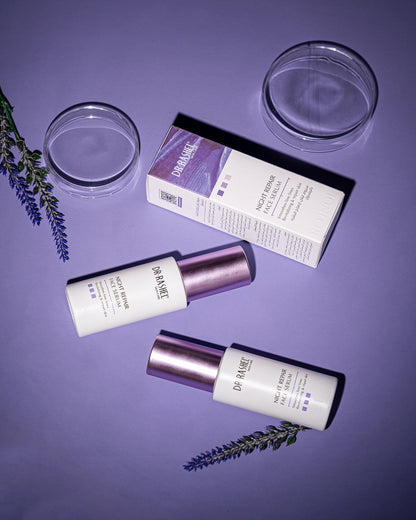 Dr Rashel Night Repair Face Serum – 50ml Advanced Overnight Recovery Serum with Niacinamide, Hyaluronic Acid & Antioxidants