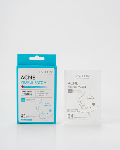 Estelin blue Acne Pimple Patch 24 hydrocolloid patches in three sizes