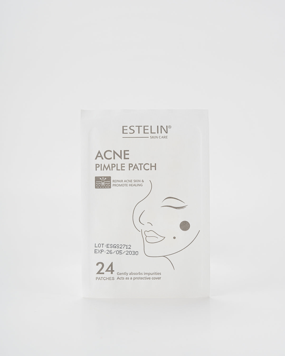 Estelin blue Acne Pimple Patch 24 ultra-thin hydrocolloid patches