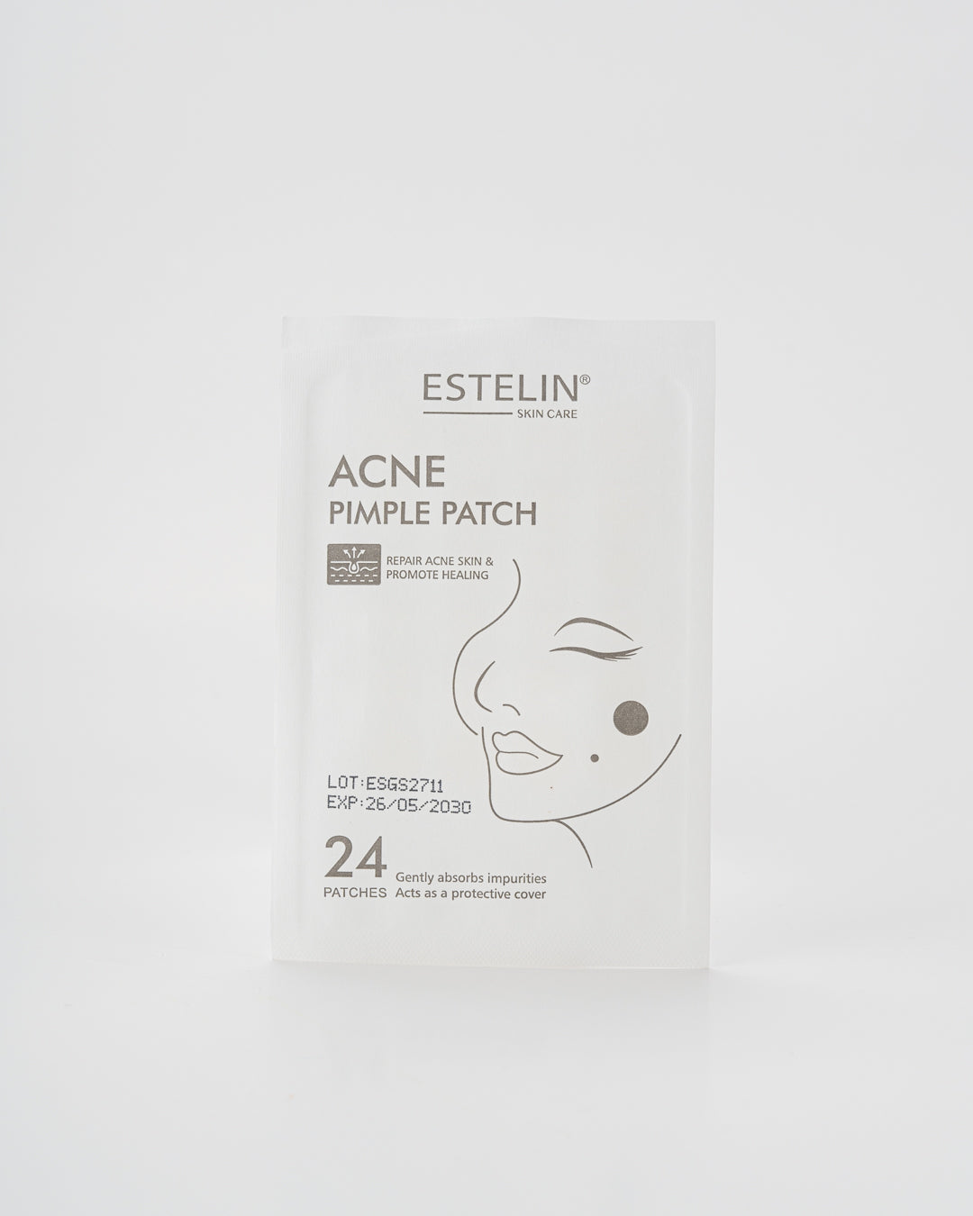 Estelin Pink Pack Acne Pimple Patch - 24 Hydrocolloid PatcheS
