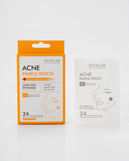 Estelin Acne Pimple Patch 24 ultra-thin hydrocolloid patches