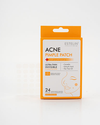 Estelin Acne Pimple Patch 24 hydrocolloid patches in three sizes