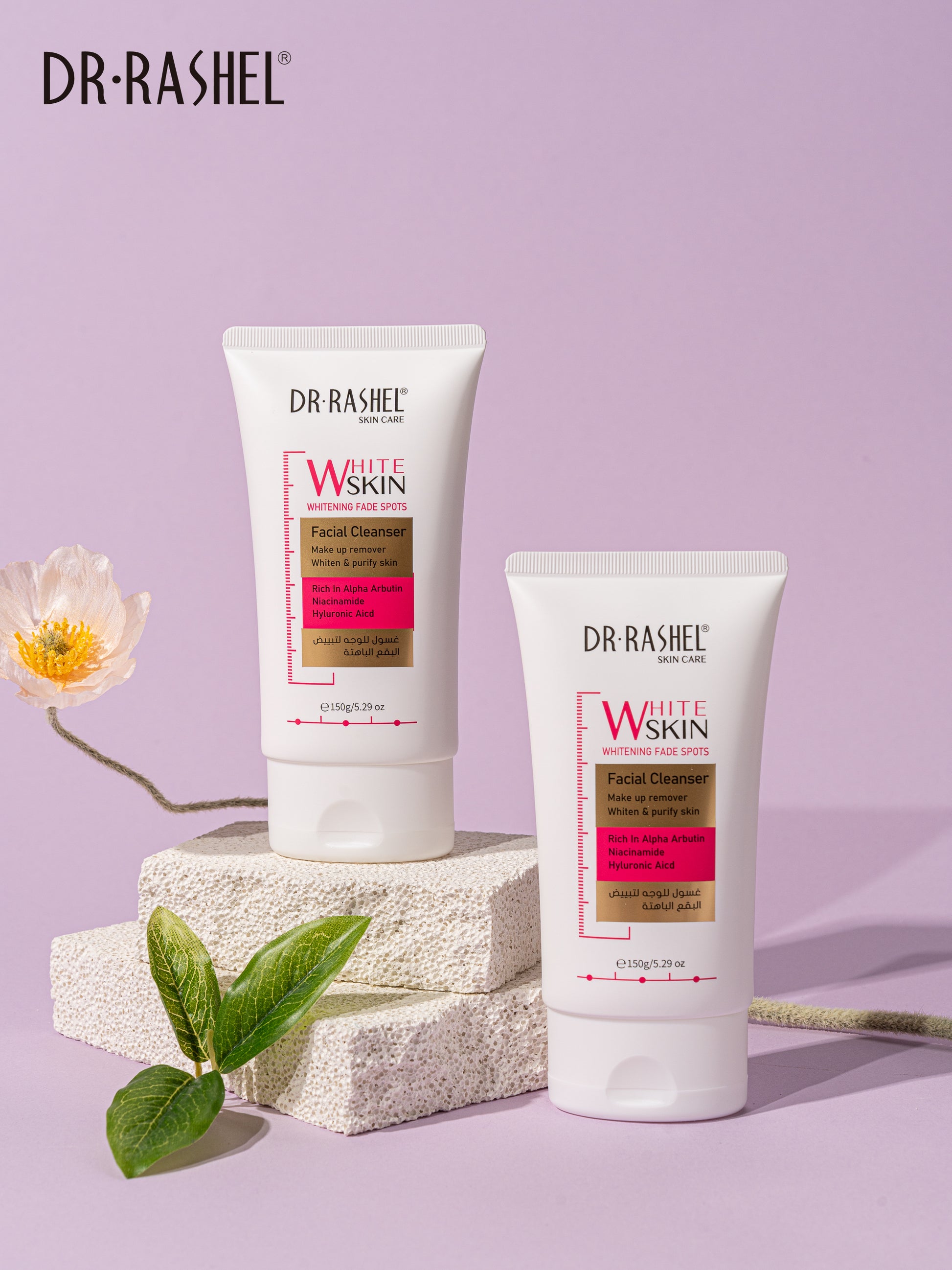 Dr Rashel Skin Care White Skin Whitening Fade Spots Facial Cleanser