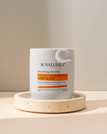 Royallines Smoothing Anti-Frizz Hair Mask – 500ml 