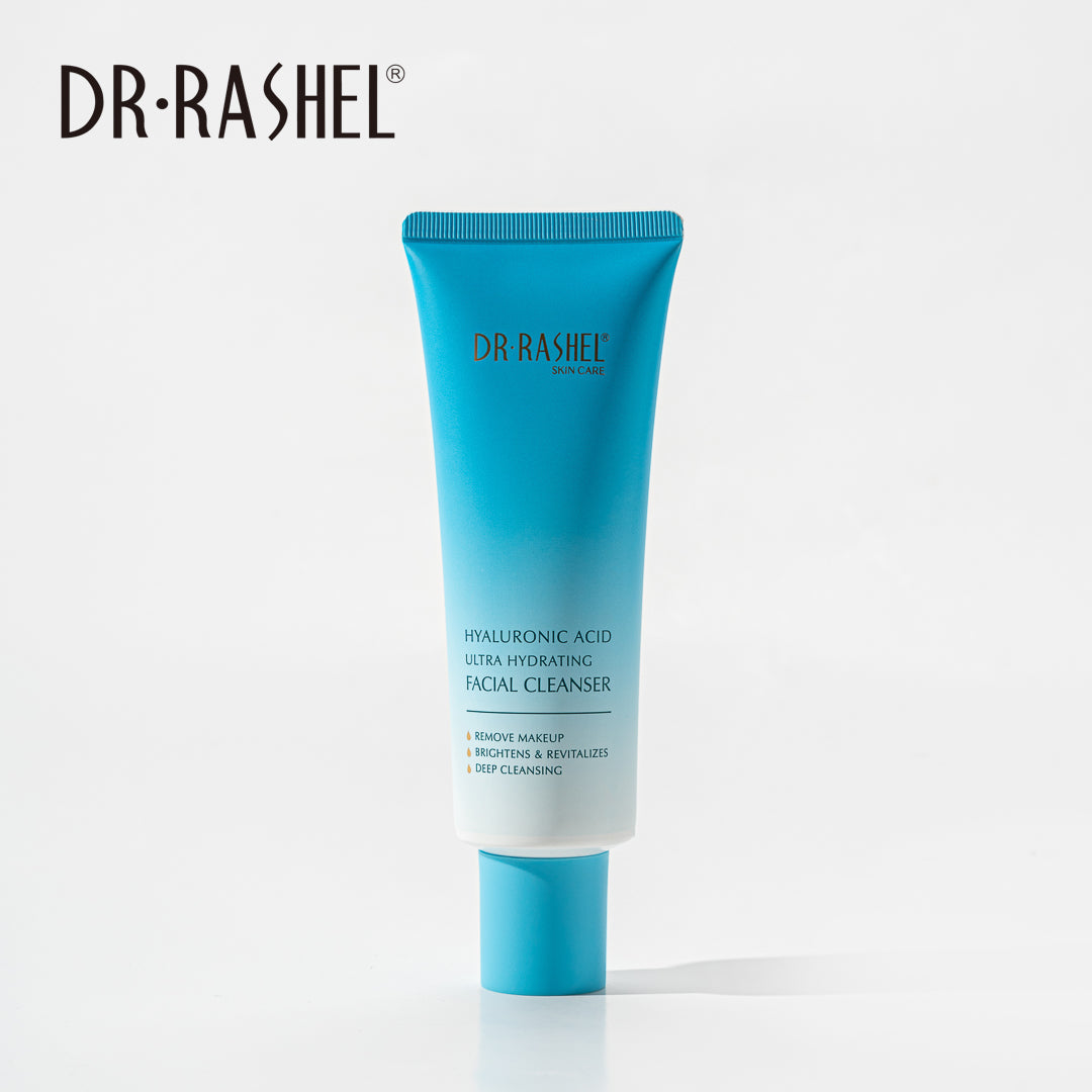 Dr Rashel Hyaluronic Acid Ultra Hydrating Facial Cleanser – Deep Moisture Boost & Gentle Purifying Face Wash (100ml)
