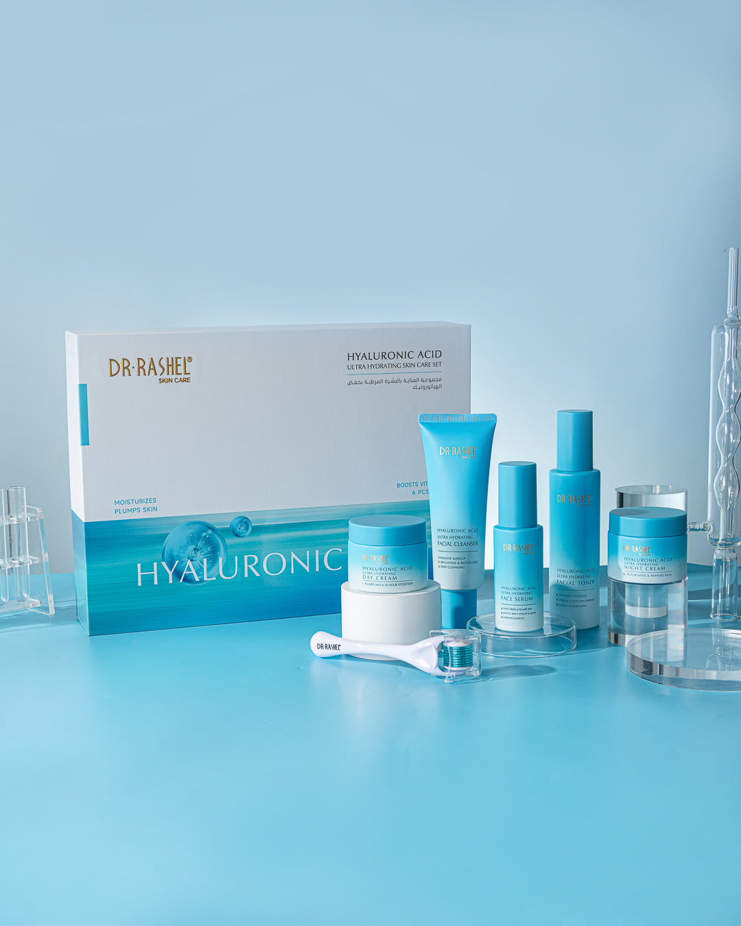 Hyaluronic Acid Ultra Hydrating Complete Skin Care Set – (6 PCS)