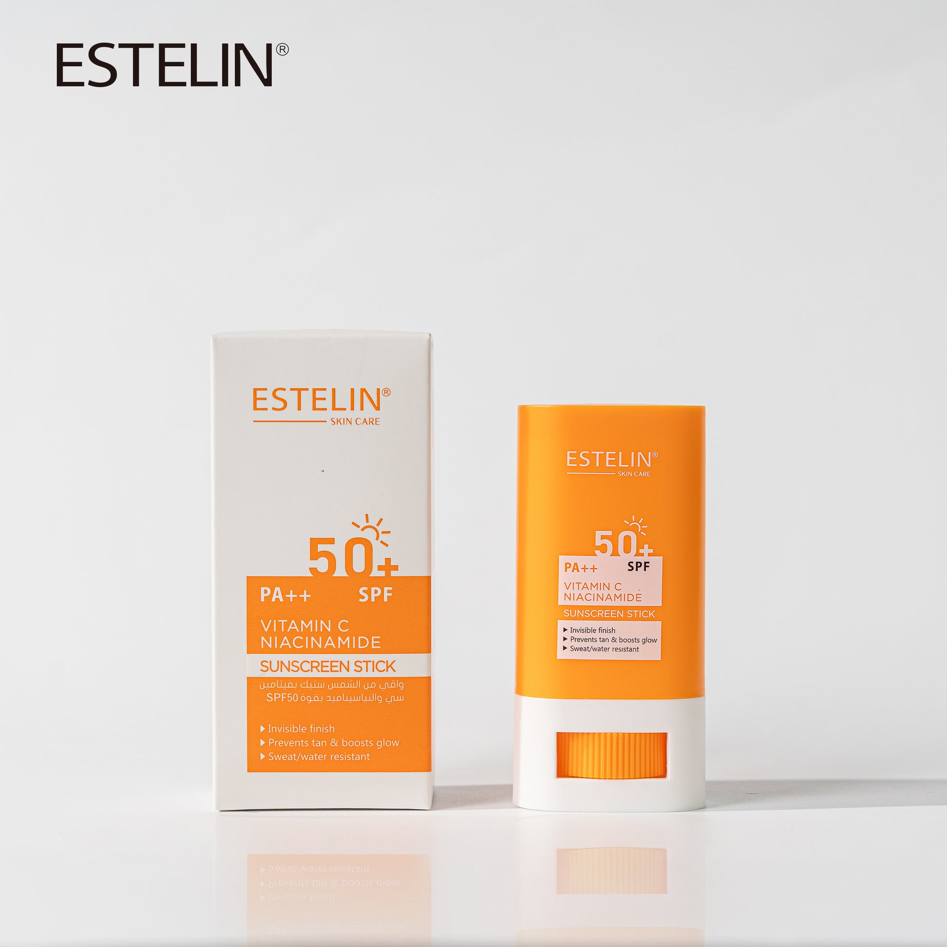 Estelin Vitamin C + Niacinamide Sunscreen Stick SPF 50+