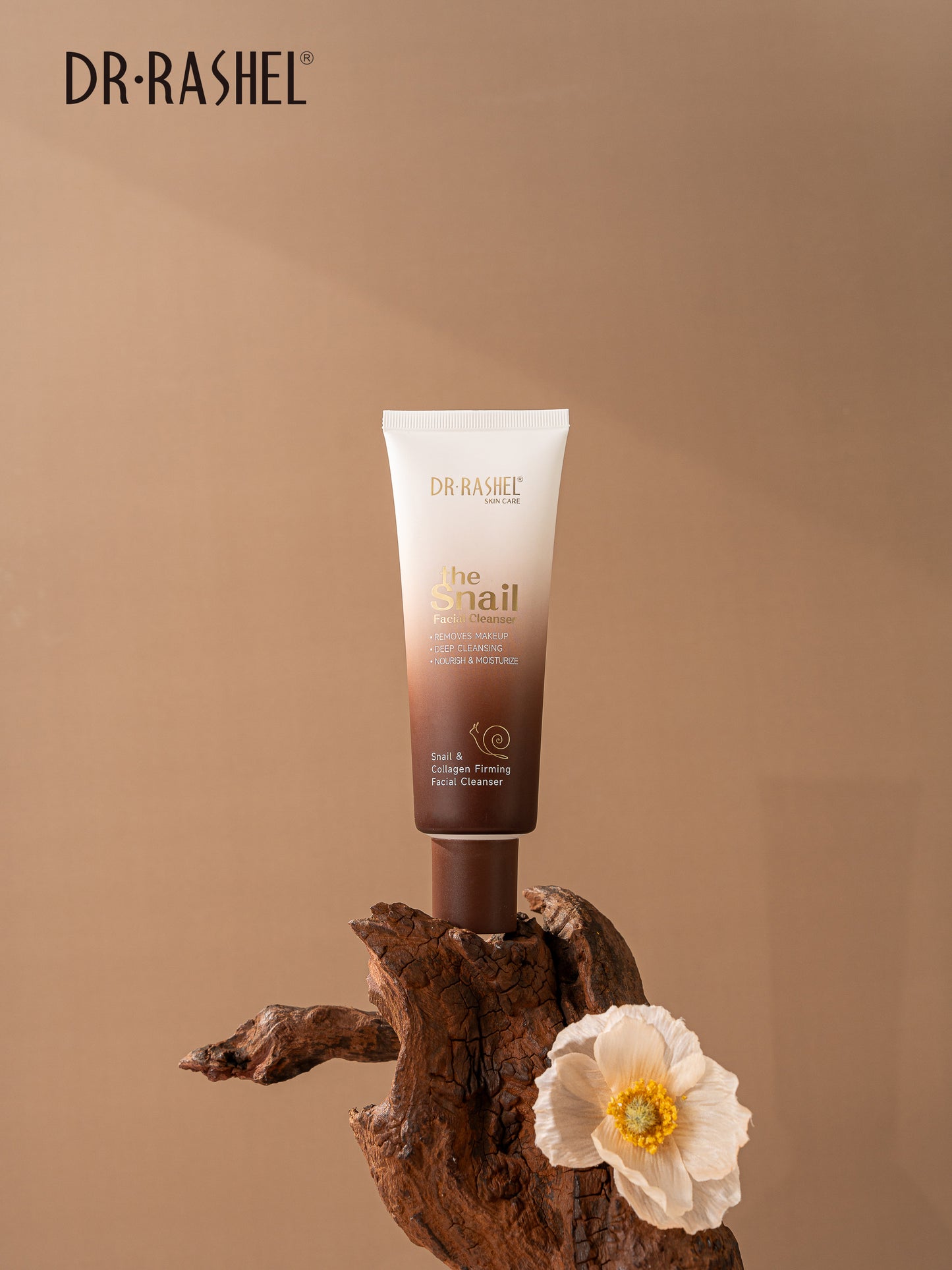 Dr Rashel Snail Facial Cleanser – Gentle Deep-Cleansing Formula with Hydration & Skin Repair for Radiant, Balanced Skin