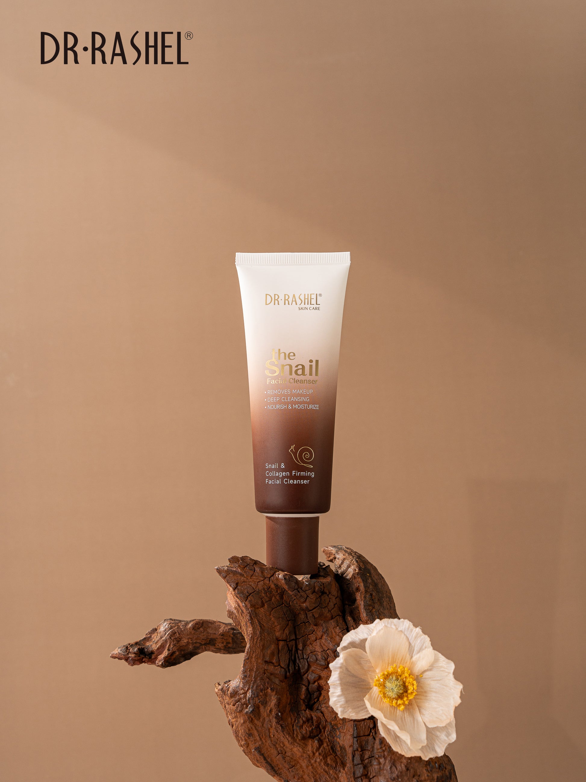 Dr Rashel Snail Facial Cleanser – Gentle Deep-Cleansing Formula with Hydration & Skin Repair for Radiant, Balanced Skin