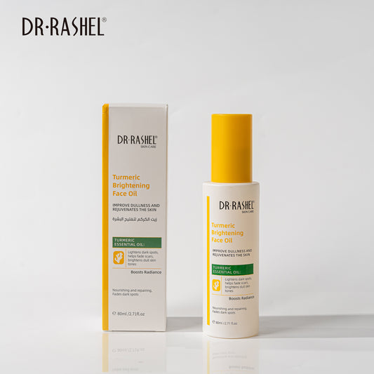 Dr Rashel Turmeric Brightening Face Oil – Deep Nourishment, Glow Boost & Spot Correction