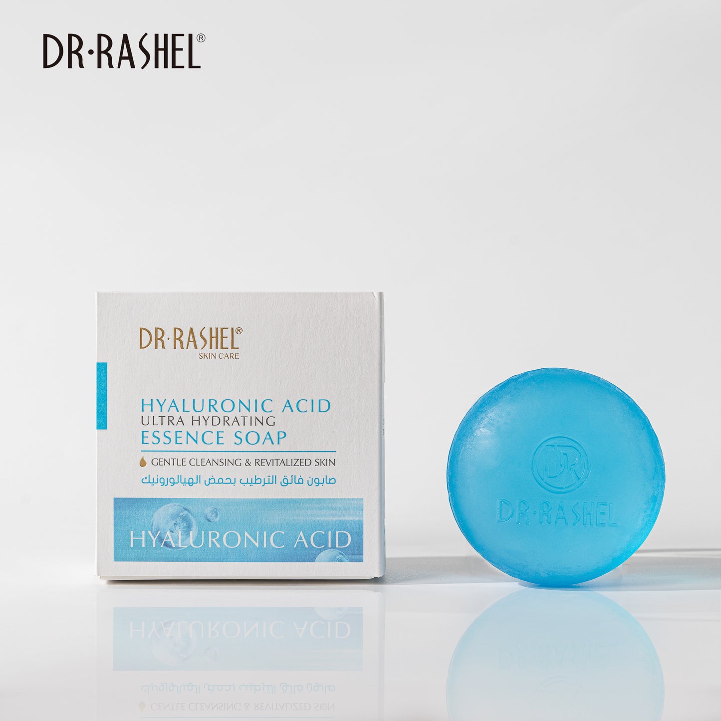 Dr Rashel Hyaluronic Acid Ultra Hydrating Essence Soap – Deep Moisture Boost & Gentle Skin Replenishment Bar (100g)