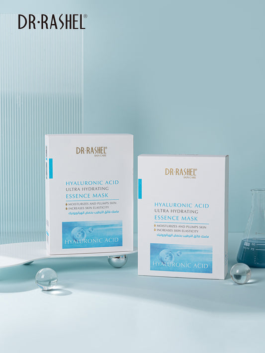 DR.RASHEL Hyaluronic Acid Ultra Hydrating Essence Mask – Intense Moisture & Plumping Sheet Mask