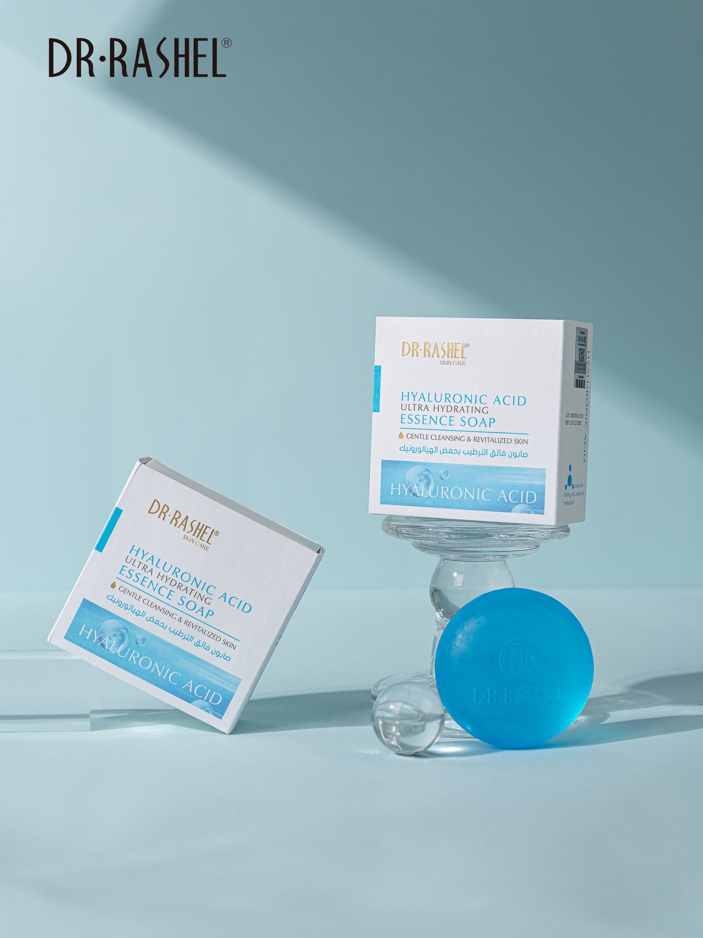 Dr Rashel Hyaluronic Acid Ultra Hydrating Essence Soap – Deep Moisture Boost & Gentle Skin Replenishment Bar (100g)