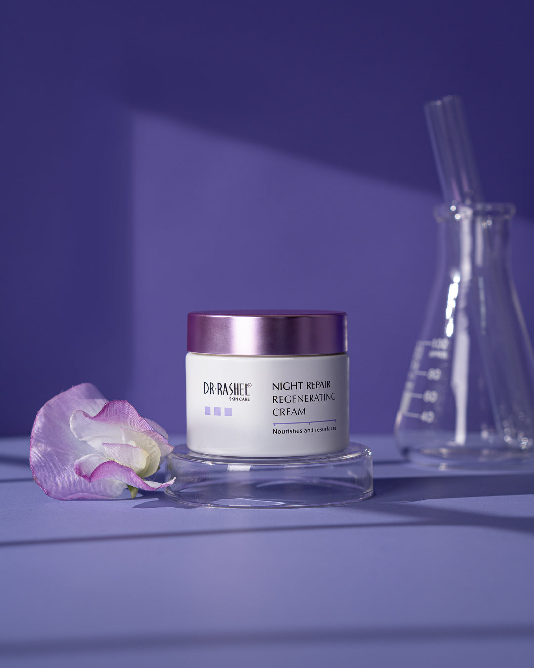 Dr Rashel Retinol Night Repair Regenerating Cream – 50g Advanced Retinol-Powered Night Cream for Wrinkle Repair, Firmness