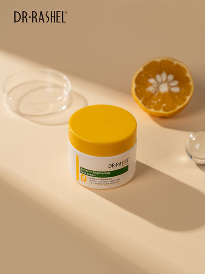 Dr Rashel Turmeric Face Cream – Dark Spot Corrector & Skin Brightening Moisturizer for Scars and Uneven Tone